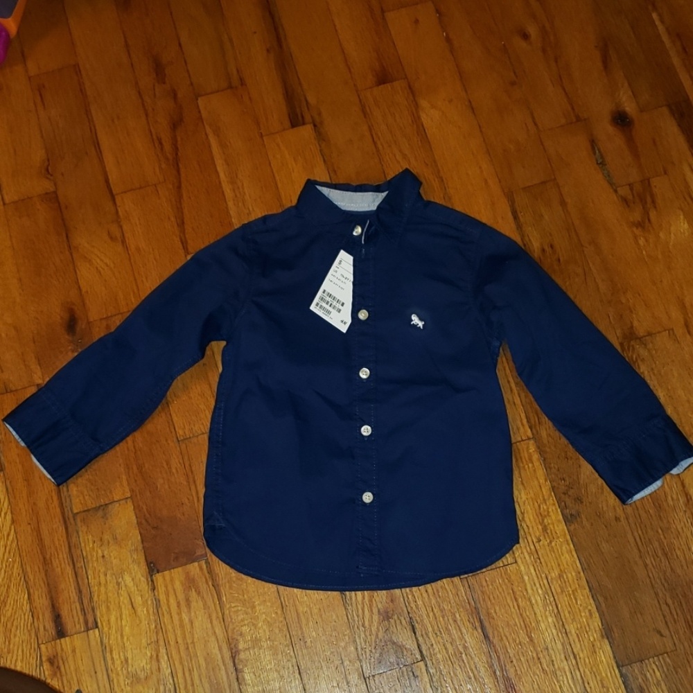 🆕️ Toddler Boy LS Button down shirt
